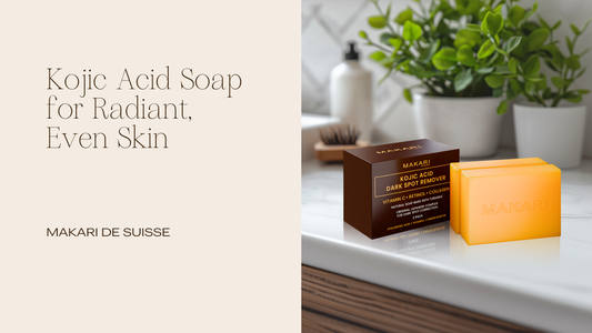 Fade Dark Spots & Hyperpigmentation with MAKARI Kojic Acid Soap