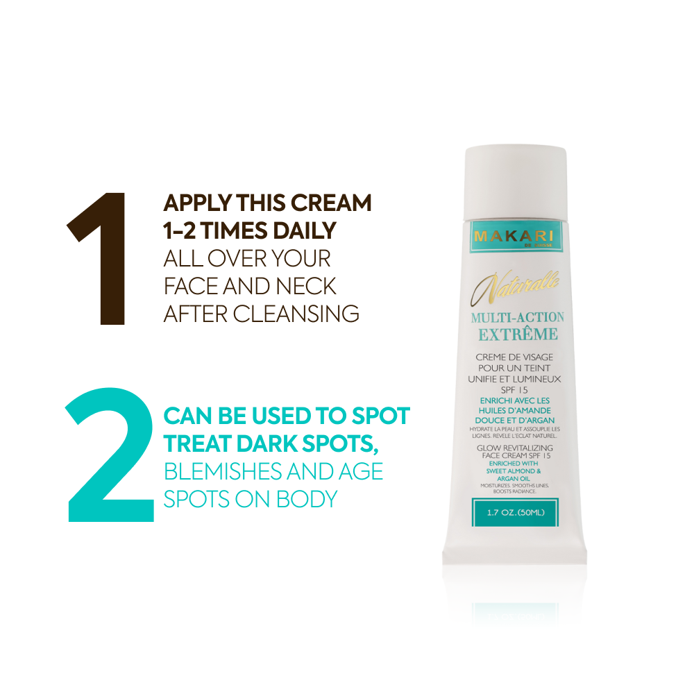 Naturalle Multi-Action Extreme Glow Revitalizing Face Cream SPF 15 - Image 6
