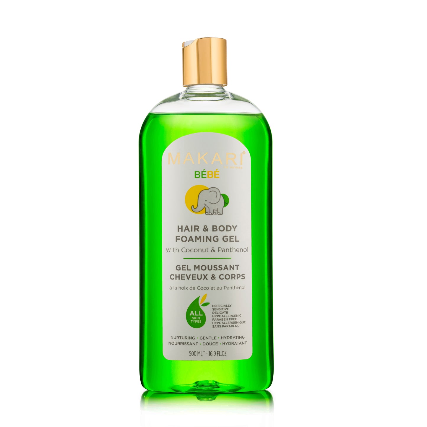 Baby Set With Oil & Foaming Gel & Milk 500ml