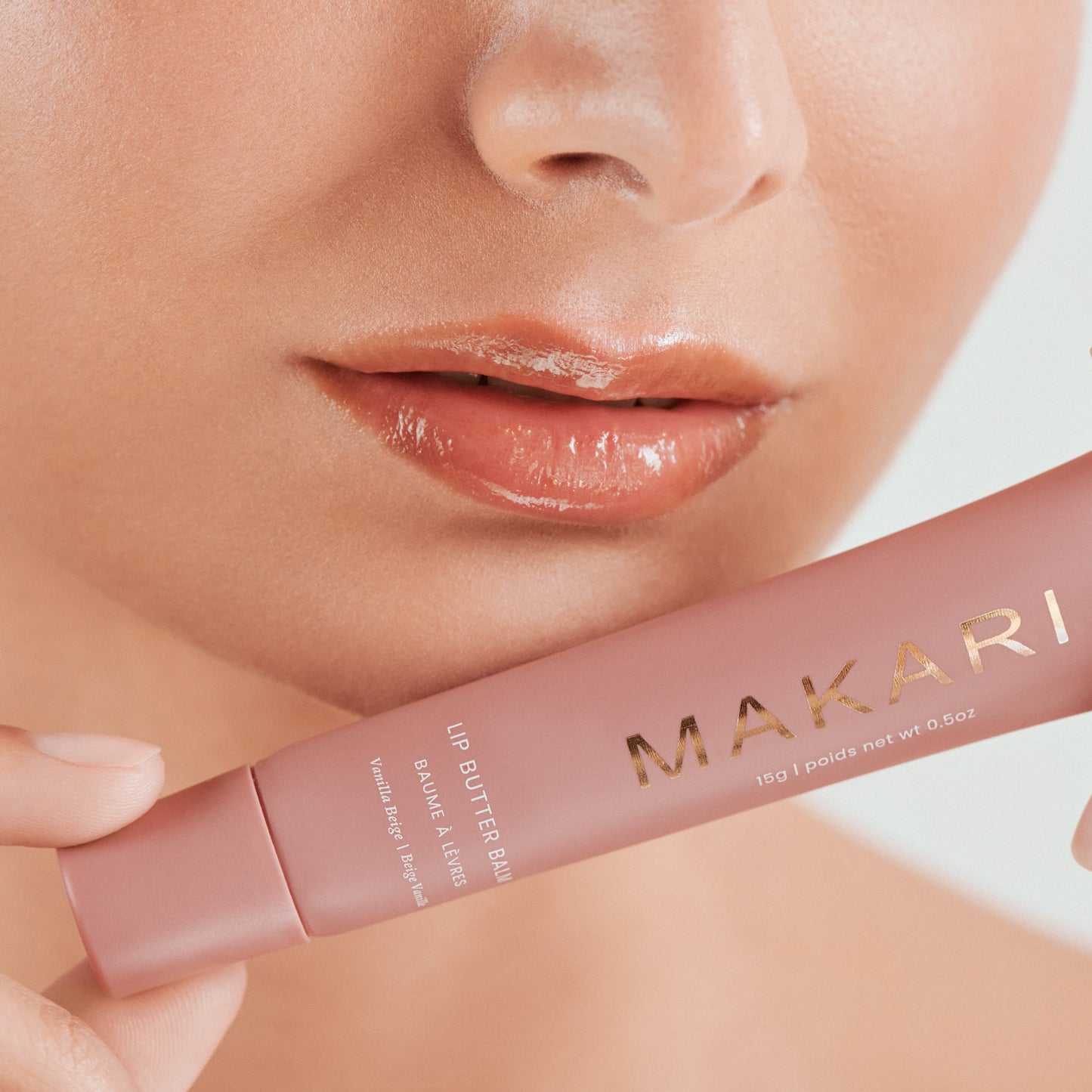 Nourishing Lip Butter Balm - Vanilla Beige - Image 2