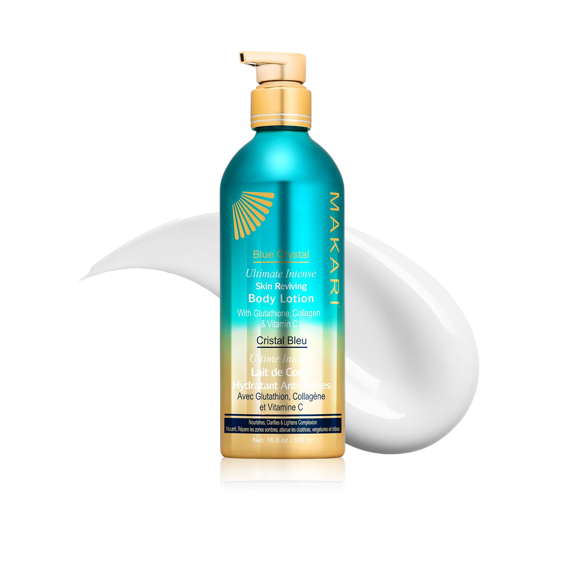 makari glutathione Blue Crystal Skin Reviving Body Lotion