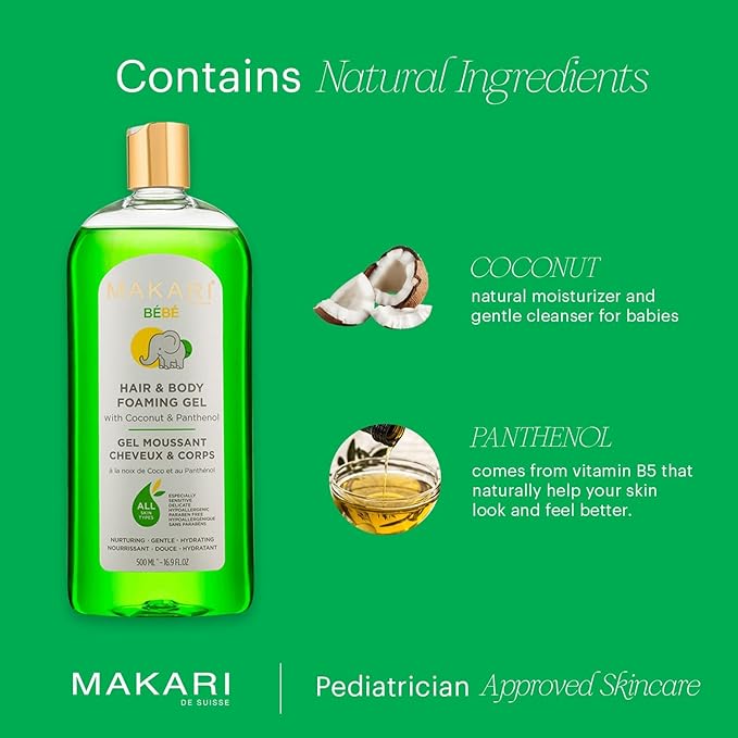Baby Hair & Body Foaming Gel - Image 2