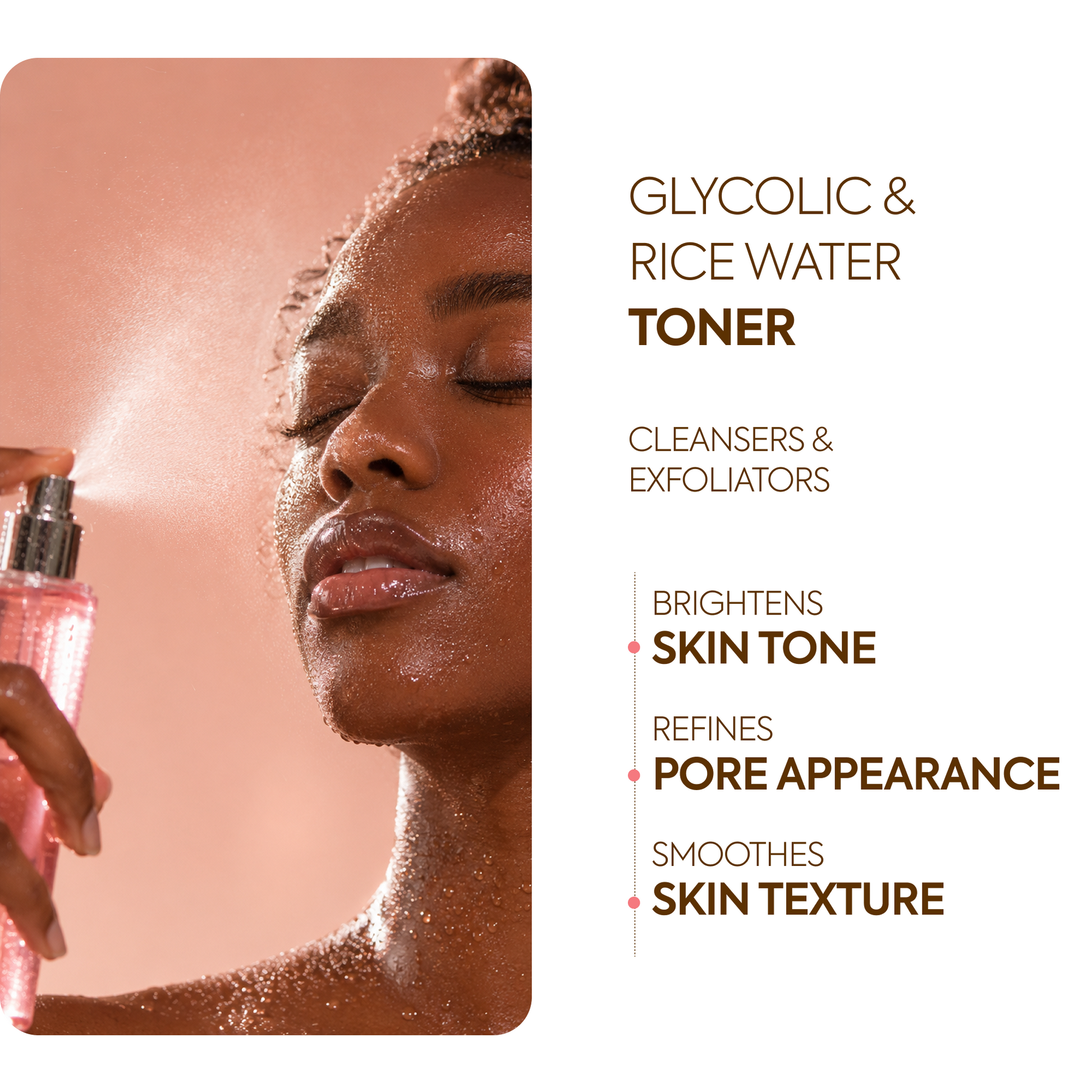 Glycolic & Rice Water Toner 250ml - Image 2