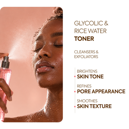 Glycolic & Rice Water Toner 250ml - Image 2
