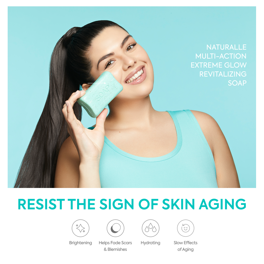 Naturalle Multi-Action Extreme Glow Revitalizing Soap - Image 3
