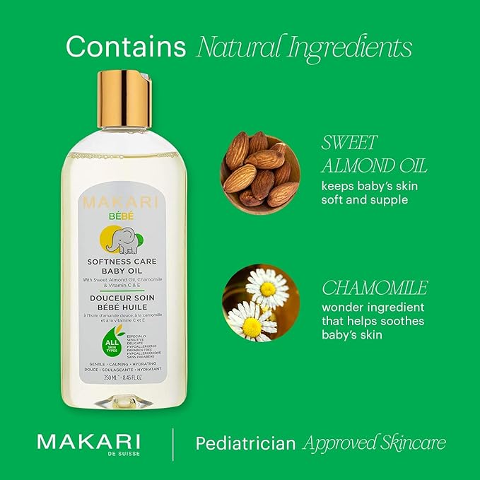 Baby Set With Oil & Foaming Gel & Milk 500ml