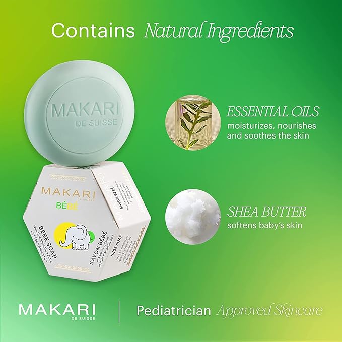 Gentle Hydrating Baby Soap 2 Pack