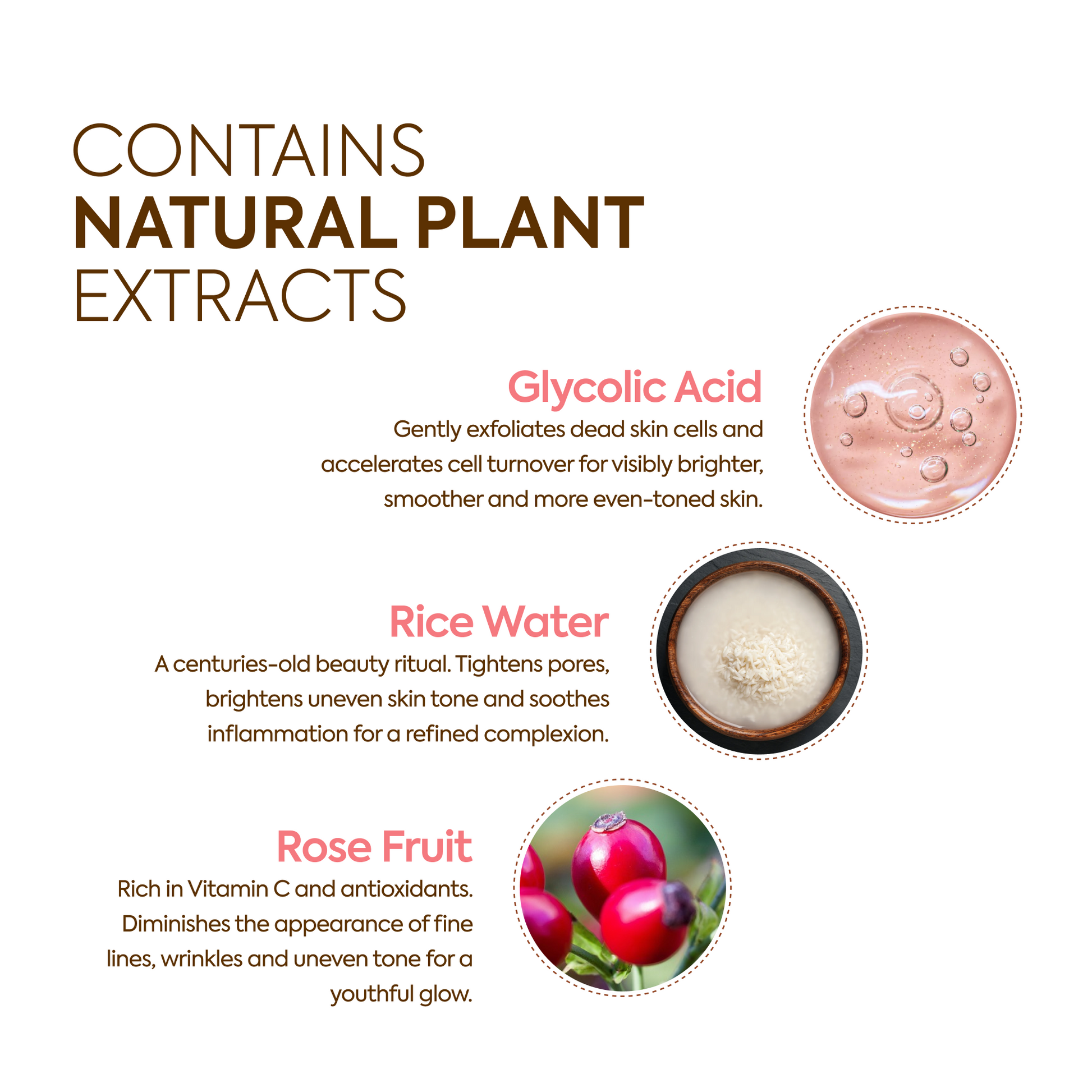 Glycolic & Rice Water Toner 250ml - Image 4