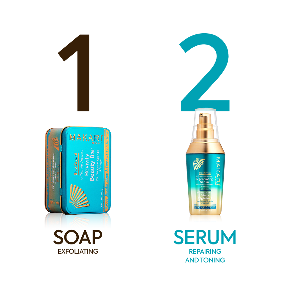 makari glutathione Blue Crystal Regenerating Serum