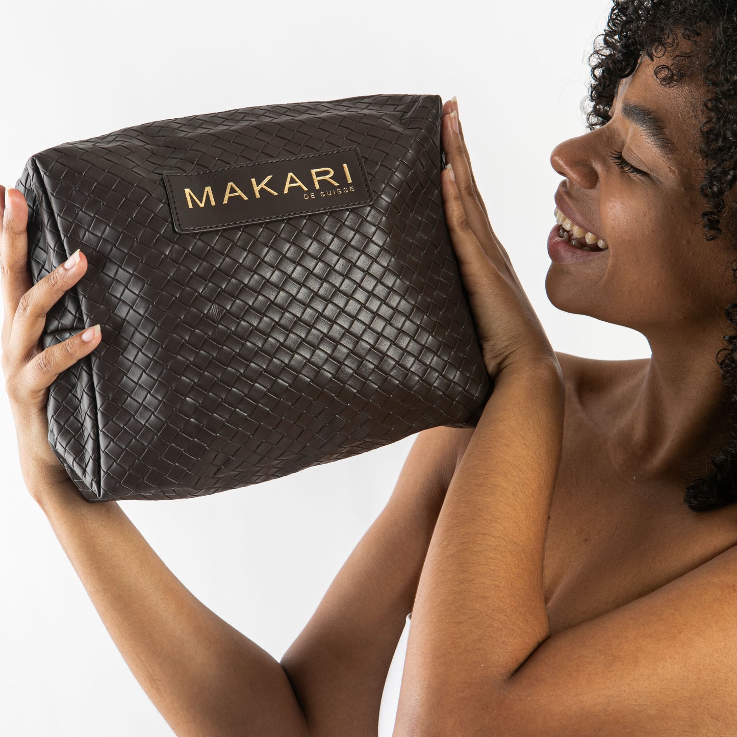 Brown Makari Accessory Bag - Image 2