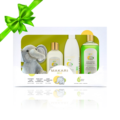 Baby Set With Oil & Foaming Gel & Milk 500ml - Image 1