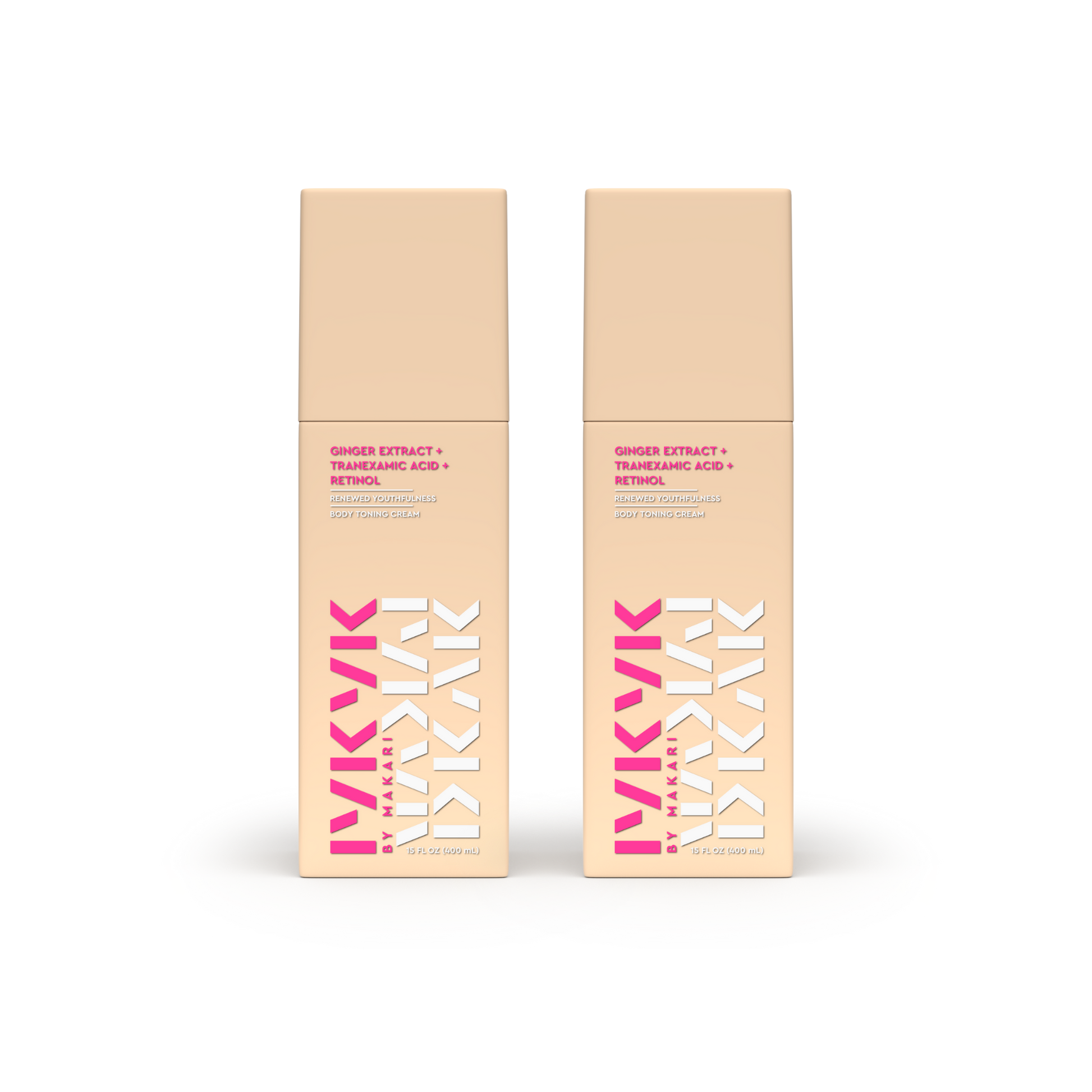 IYKYK GINGER EXTRACT + TRANEXAMIC ACID + RETINOL BODY TONING CREAM - 2 PACK - Image 1