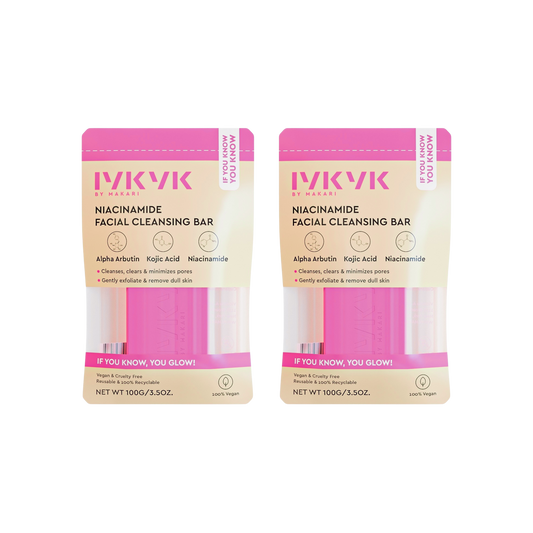IYKYK NIACINAMIDE FACIAL CLEANSING BAR - 2 PACK - Image 1