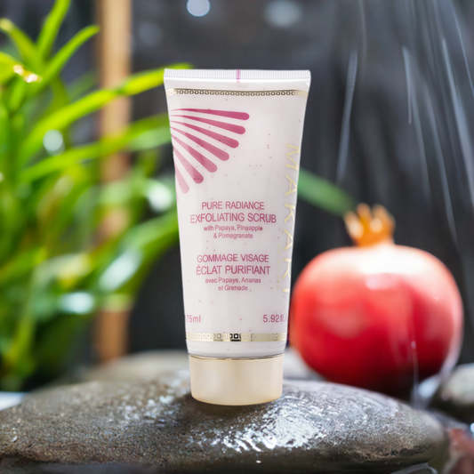 Pure Radiance Exfoliating Scrub With Pomegranate Enzymes - Image 1